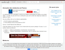 Tablet Screenshot of medec.info